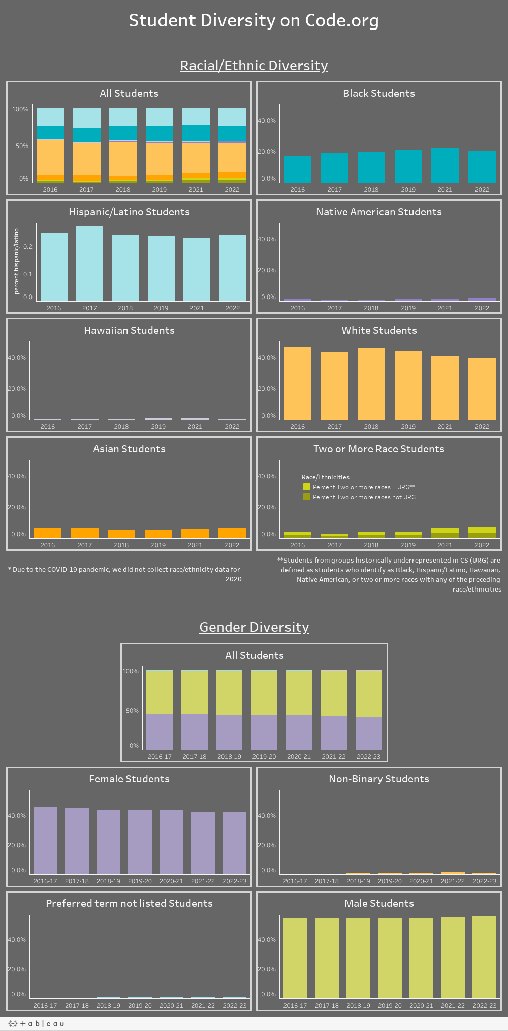 Diversity Dashboard 